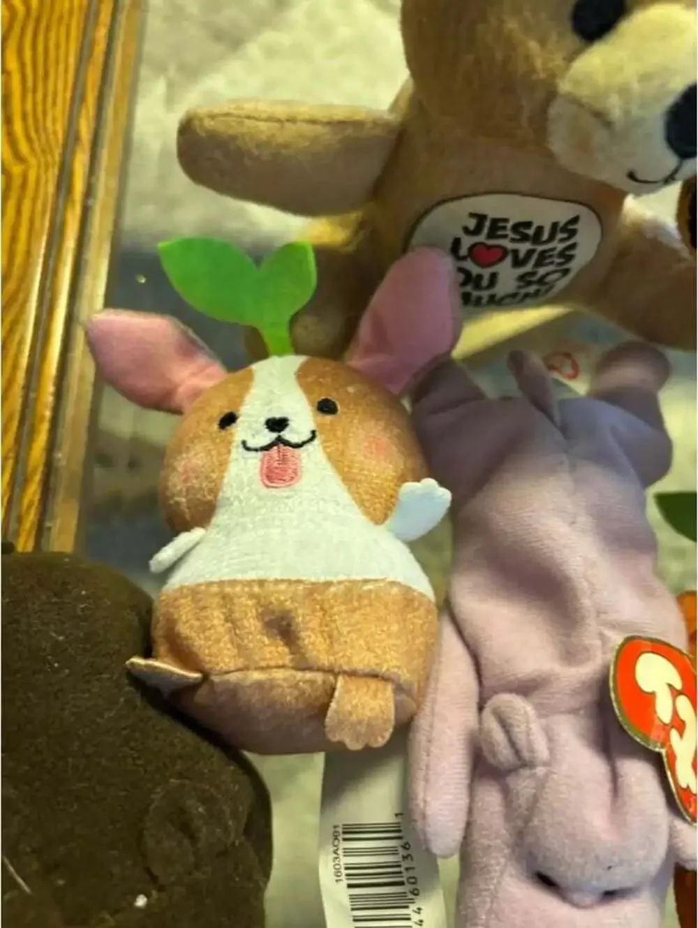 Assorted Small Plush Toy Lot with Ty Beanie Baby